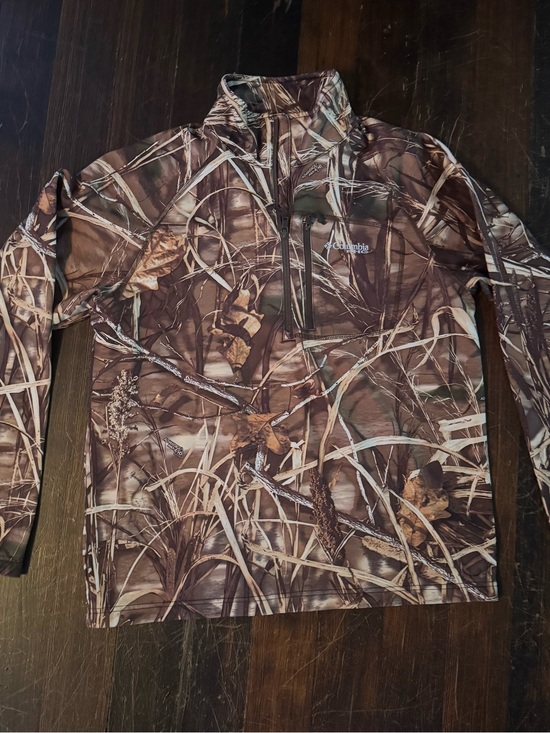 Columbia Other - Columbia Realtree PHG Brown Camouflage Performance Half-Zip Jacket